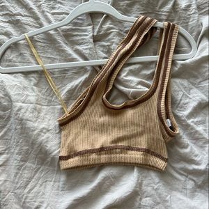 Out From Under Atlas Seamless Asymmetrical Bra Top